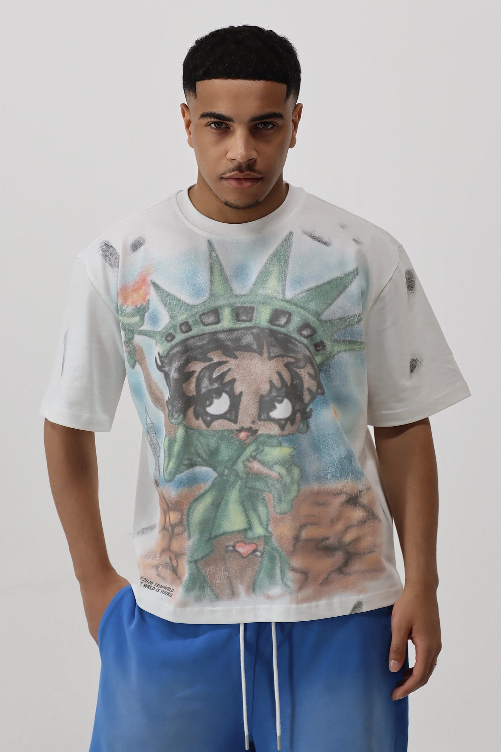 Trapwrld “liberty” T-Shirt view 2