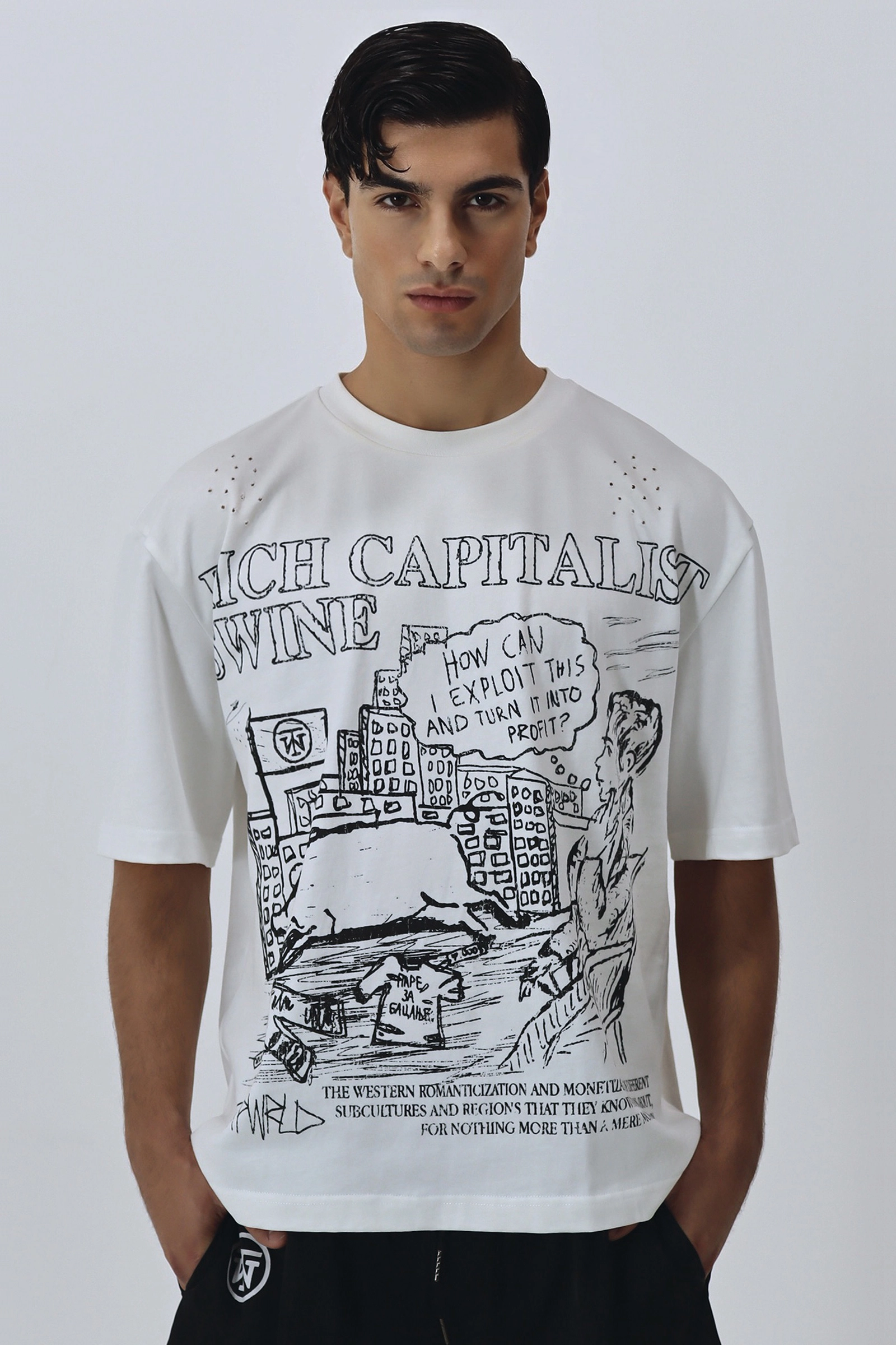 Trapwrld “R.C.S” T-shirt view 2